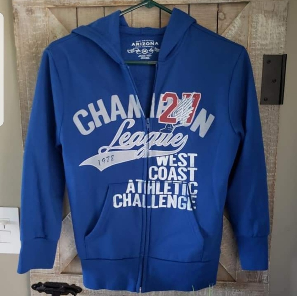 Boys Youth Arizona Zip Up Jacket.